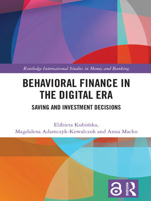 cover image of Behavioral Finance in the Digital Era